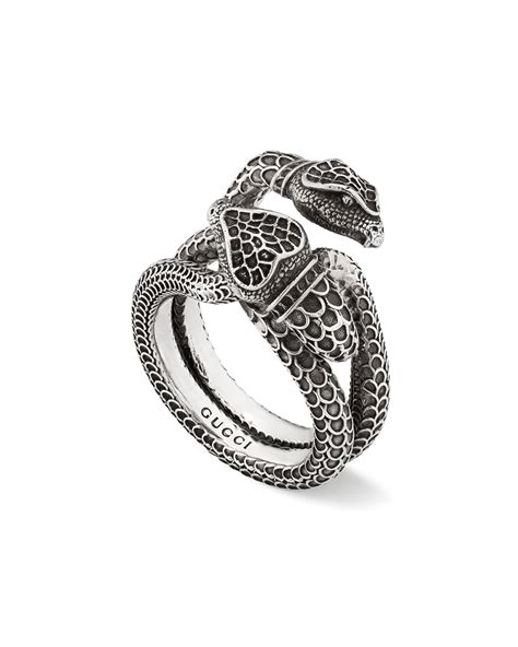 gucci ring mens snake|gucci snake ring men's.